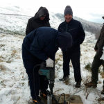 Postavljanje savremene meteorološke stanice kupljene u okviru NatRisk projekta na Staroj Planini 